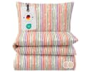 Carpe Sonno Seersucker Bettwäsche 2-teilig Baumwolle Bügelfrei Orange Bild 2