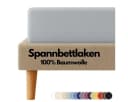 Carpe Sonno Spannbettlaken Jersey 100% Baumwolle Grau Bild 2