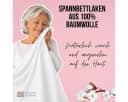 Carpe Sonno Spannbettlaken Jersey 100% Baumwolle Grau Bild 3