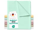 Carpe Sonno Betttuch 140x250 cm Türkis Baumwolle ohne Gummizug Bild 2