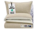 Carpe Sonno Wendebettwäsche Biber Melange Beige 155x220 Bild 2
