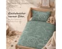Carpe Sonno Kinderbettwäsche Biber 100% Baumwolle Grün Melange Bild 1