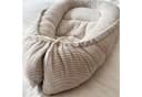 LittleANTunique Bettnestchen Cord beige weich gepolstert Bild 1