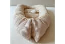 LittleANTunique Bettnestchen Waffelpique Beige Babynest Bild 5