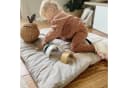 LittleANTunique Krabbeldecke Beige Handgefertigt Vlieseinlage Bild 5
