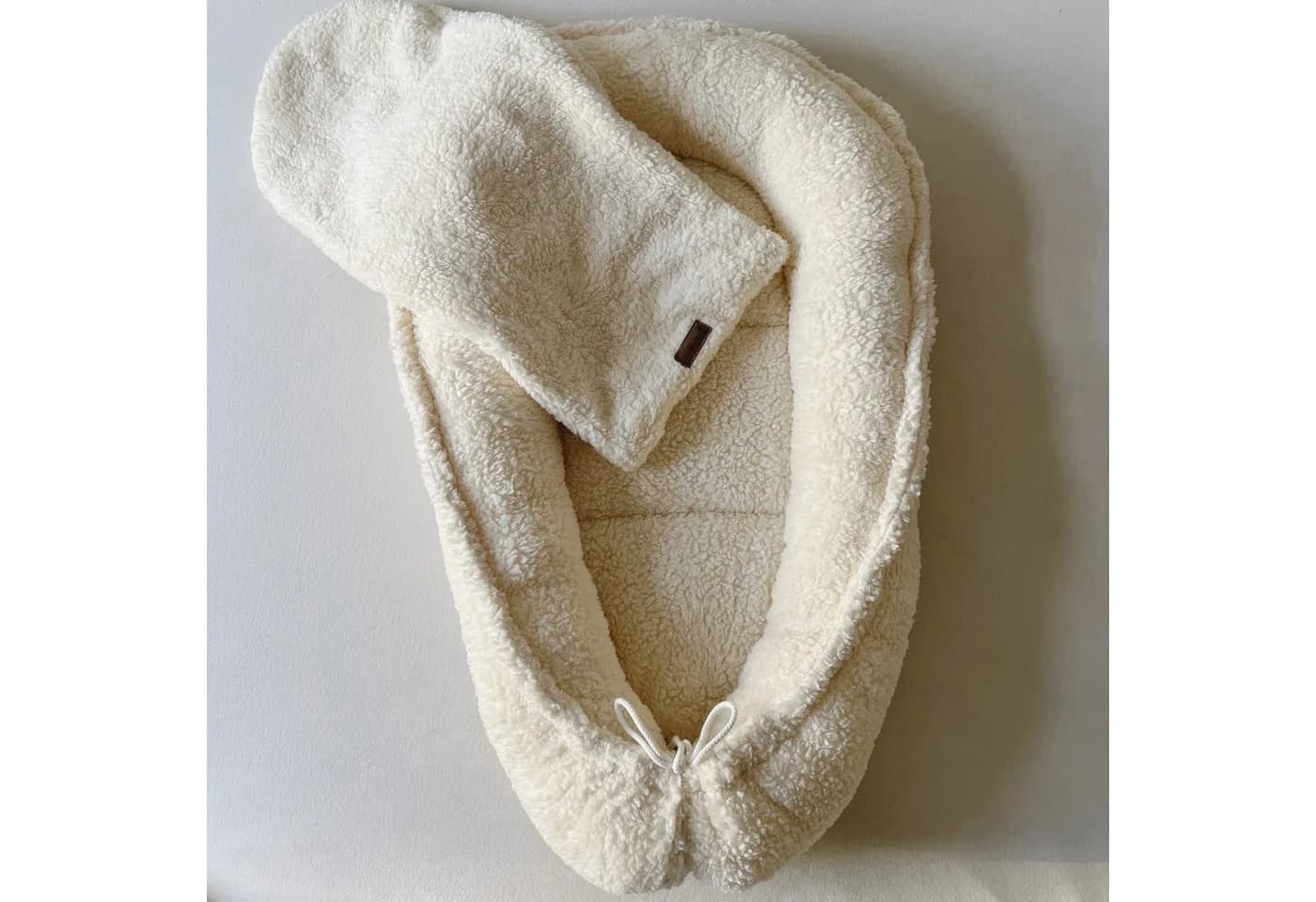 LittleANTunique Babynestchen Teddy Beige Wendbar - Bild 3