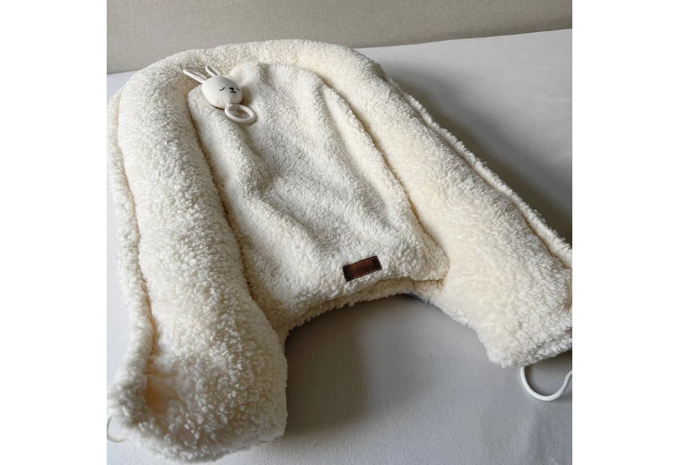 LittleANTunique Babynestchen Teddy Beige Wendbar - Bild 5