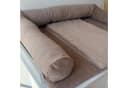 LittleANTunique Wickelauflage Cord Taupe Wickeltischauflage Bild 5