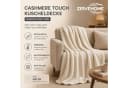 ZIRVEHOME Wohndecke Kuscheldecke Natur Polyester Bild 5