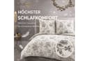 ZIRVEHOME Bettwäsche Baumwolle Beige mit Blumenmuster Bild 3