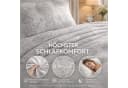 ZIRVEHOME Bettwäsche 2-tlg. Grau-Weiß Ornament 100% Baumwolle Bild 5