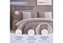 ZIRVEHOME Bettwäsche Baumwolle Ornament Design Braun, Beige, Creme Bild 3