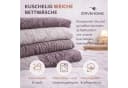 ZIRVEHOME Bettwäsche Baumwolle Ornament Design Braun, Beige, Creme Bild 4