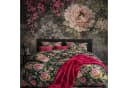 ZIRVEHOME Bettwäsche-Set Dunkelgrün Floral Blumenmuster 100% Baumwolle Bild 2