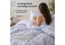 ZIRVEHOME Bettwäsche 3-teilig Paisley Blau Rosa Baumwolle Polyester Bild 4