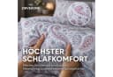 ZIRVEHOME Bettwäsche 3-teilig Paisley Blau Rosa Baumwolle Polyester Bild 5