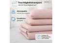 ZIRVEHOME Bettwäsche Rosa Damast Streifen 3-teilig Baumwolle Bild 3