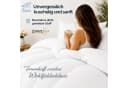 ZIRVEHOME Bettwäsche-Set 3-tlg. Weiß Damast Streifen 240x220 cm Bild 4