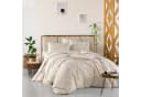 ZIRVEHOME Bettwäsche 3-teilig Beige Zebra-Muster Baumwolle Bild 1