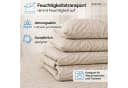 ZIRVEHOME Bettwäsche 3-teilig Beige Zebra-Muster Baumwolle Bild 3