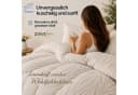 ZIRVEHOME Bettwäsche 3-teilig Beige Zebra-Muster Baumwolle Bild 4