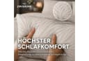 ZIRVEHOME Bettwäsche 3-teilig Beige Zebra-Muster Baumwolle Bild 5