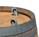 Temesso Vogeltränke Whiskyfass Abschnitt Eichenholz Braun Bild 1