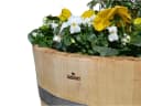Temesso Pflanzkübel Kastanienholz Natur 30-60cm Bild 5