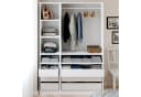 Clutter Cover Organizer für PAX Schrank 4er-Set Grau Bild 3