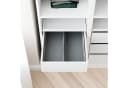 Clutter Cover Organizer für PAX Schrank Grau 4er-Set Trennboxen Bild 3