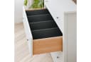 Clutter Cover Organizer für Hemnes Kommode 4er-Set Hellgrau Bild 4