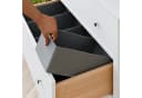 Clutter Cover Organizer für Hemnes Kommode 4er-Set Hellgrau Bild 5