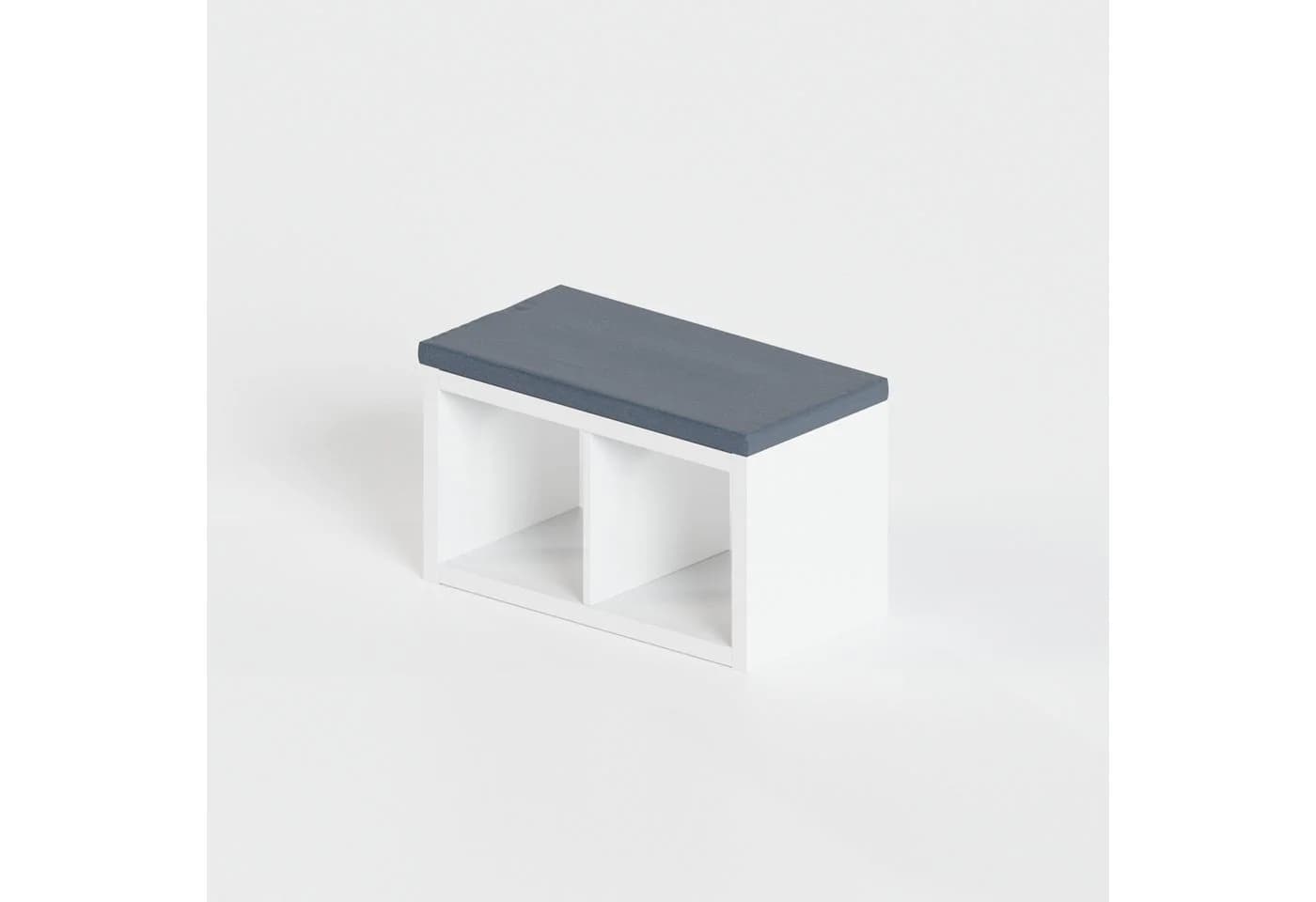 Clutter Cover Sitzkissen für Kallax Regal Grau 4cm Dick