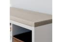 Clutter Cover Kallax Sitzkissen Beige 4cm Polster abnehmbar Bild 2