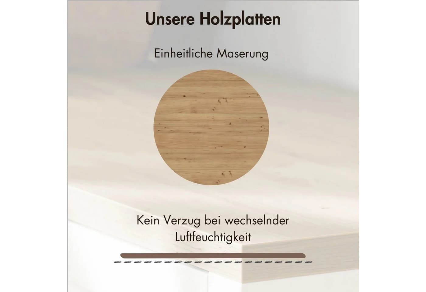 Clutter Cover Abdeckplatte für Kallax Regal Holzplatte Artisan Eiche - Bild 5