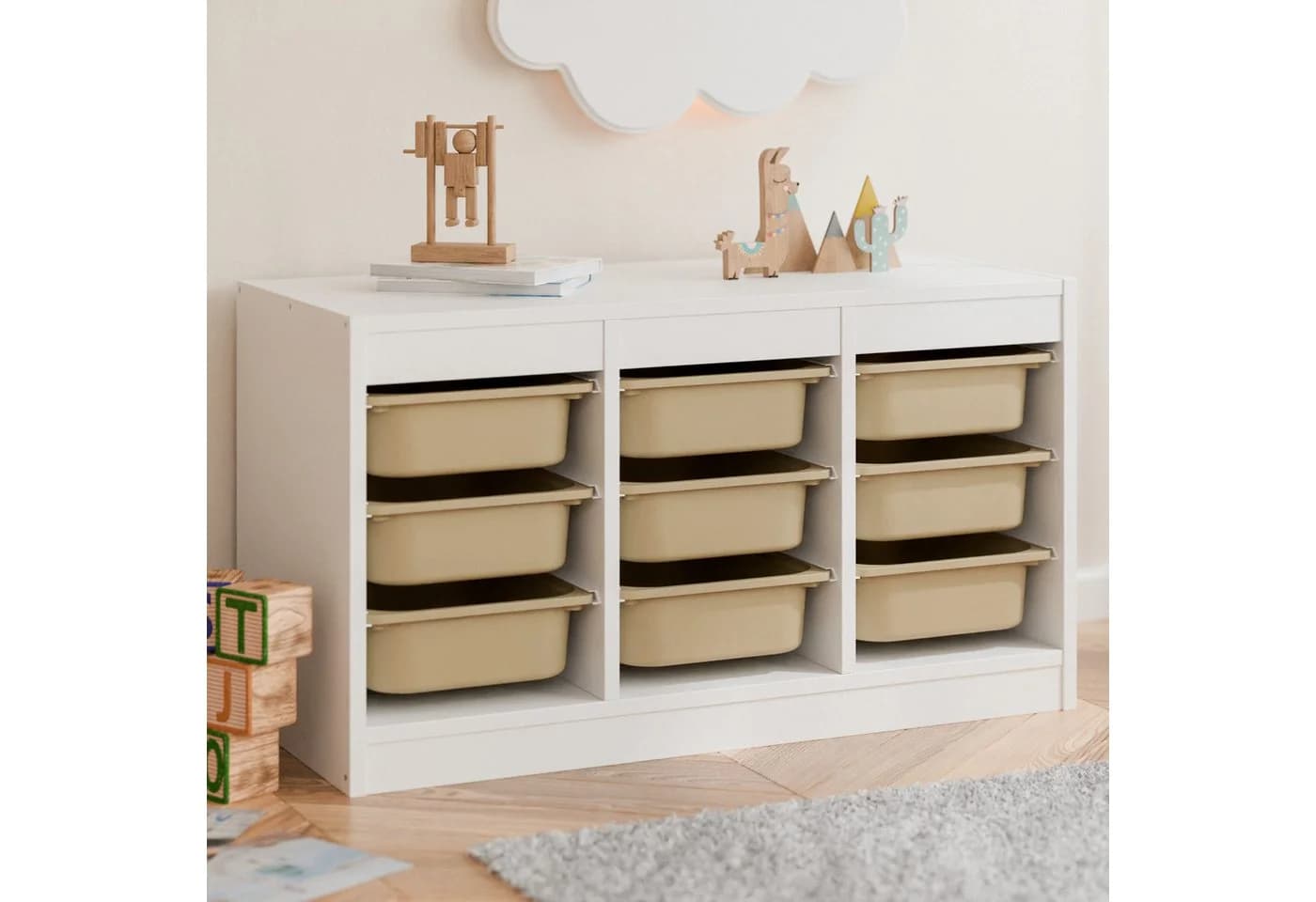 Aufbewahrungsbox aus PP-Kunststoff, kindersicher und stapelbar - Bild 3