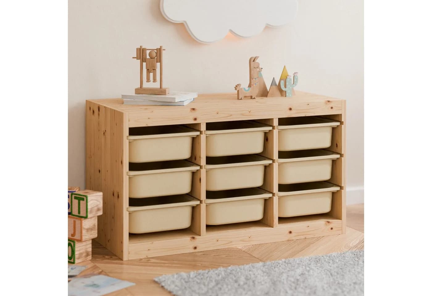 Aufbewahrungsbox aus PP-Kunststoff, kindersicher und stapelbar - Bild 4