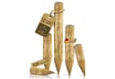 BooGardi Palisade Holzpfahl KDI IV 30x6 cm 5er Set Braun Bild 2