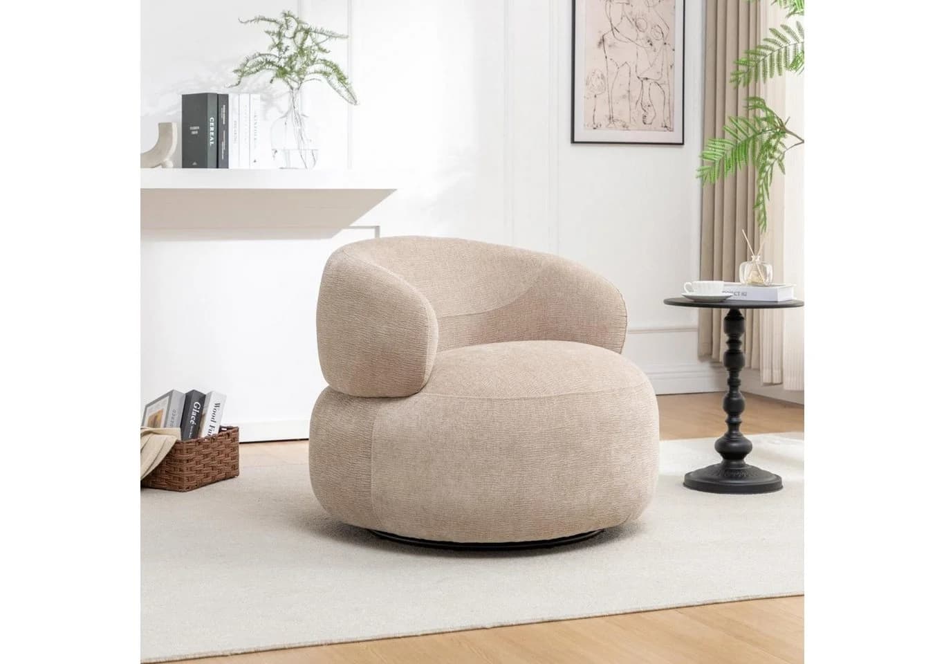 le canapé Drehsessel Max Beige - Bild 3