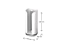 SIEGWERK Küchenrollenhalter CUBO Pure Snow Weiß Bild 1