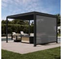 Mirador Pergola 88S 3x3,6m mit Seitenrollo Anthrazit Bild 2