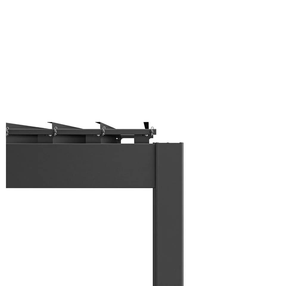 Mirador Pergola 88S 3x3,6m mit Seitenrollo Anthrazit - Bild 3