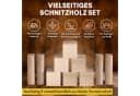 Eli Schnitzset Lindenholz Rohlinge Bastelset für Erwachsene und Kinder Bild 1