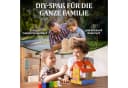 Eli Futterhaus Bausatz für Kinder zum Bemalen mit 6 Farben, Holzhammer & Nägel Bild 1