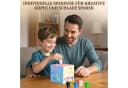 Eli Spardose Kinder aus Holz zum bemalen inkl. 6 Farben und Pinsel - Sparschwein Bild 1