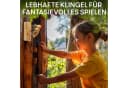 Eli Spielzeug-Gartenset Klingel aus Holz für Baumhaus Bild 1