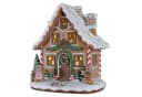 Christmas Paradise Lebkuchenhaus LED 24cm Braun Bild 2