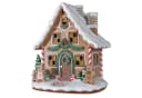 Christmas Paradise Lebkuchenhaus LED 24cm Braun Bild 3
