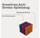 MaajeeKuto Magnetische Bausteine 216 Kugeln 5mm - Interaktives Desktop-Spielzeug Bild 1
