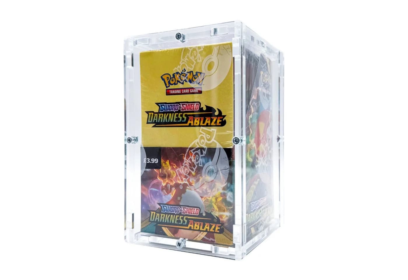 DragonCollect Sammelkarte Acryl Case für Pokémon 18er Display